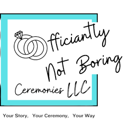 Officiantly Not Boring Ceremonies website photo